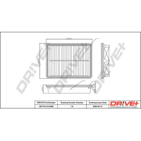 FILTR POWIETRZA AF060583DRV