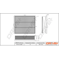 FILTR POWIETRZA AF160802DRV