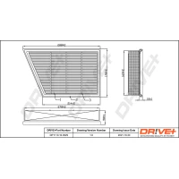 FILTR POWIETRZA AF161320DRV