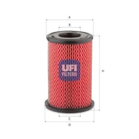 FILTR POWIETRZA AF163524UF