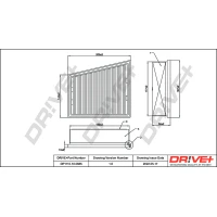 FILTR POWIETRZA AF170036DRV