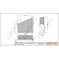 FILTR POWIETRZA AF182291DRV