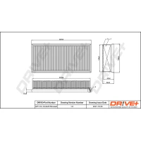 FILTR POWIETRZA AF218208DRV