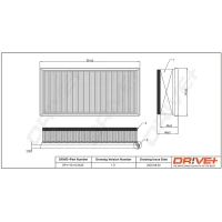 FILTR POWIETRZA AF260655DRV