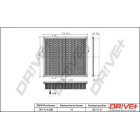 FILTR POWIETRZA AF267859DRV