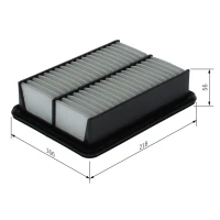 FILTR POWIETRZA AF274975BO