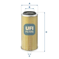 FILTR POWIETRZA AF280798UF