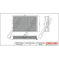 FILTR POWIETRZA AF313363DRV