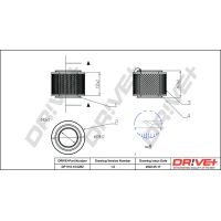 FILTR POWIETRZA AF349722DRV