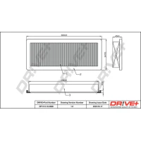 FILTR POWIETRZA AF432660DRV