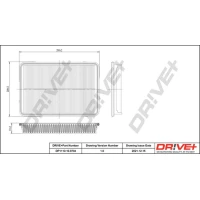 FILTR POWIETRZA AF441658DRV