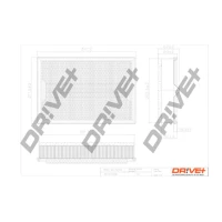 FILTR POWIETRZA AF551258DRV