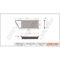 FILTR POWIETRZA AF558594DRV