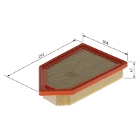 FILTR POWIETRZA AF637725BO