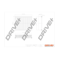 FILTR POWIETRZA AF645967DRV