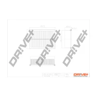 FILTR POWIETRZA AF683543DRV