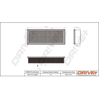 FILTR POWIETRZA AF836326DRV