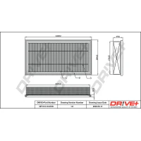 FILTR POWIETRZA AF863893DRV