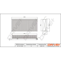 FILTR POWIETRZA AF894064DRV