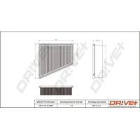 FILTR POWIETRZA AF897378DRV