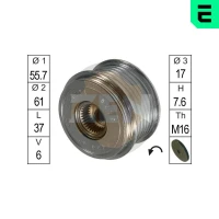 SPRZĘGŁO WOLNEGO KOŁA, ALTERNATOR AFC397913ER