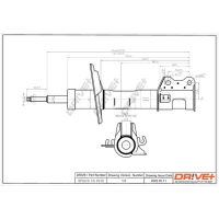 Amortyzatory samochodowe AM054060DRV