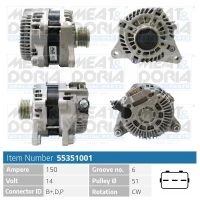 Alternator samochodowy AN003466MD