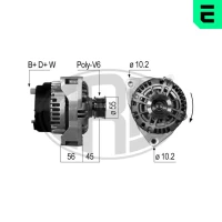 Alternator samochodowy AN012362ER