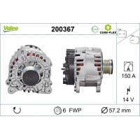 Alternator samochodowy AN177090VA