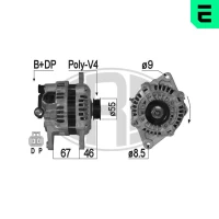Alternator samochodowy AN333873ER