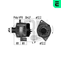 Alternator samochodowy AN334122ER