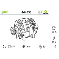 Alternator samochodowy AN370875VA