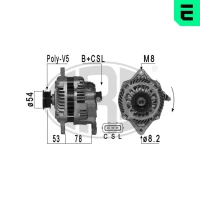 Alternator samochodowy AN400498ER