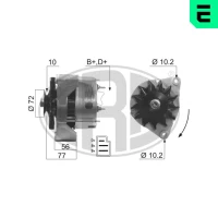 Alternator samochodowy AN406977ER