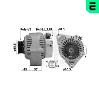 Alternator samochodowy AN426634ER