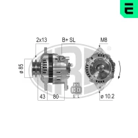 Alternator samochodowy AN462119ER