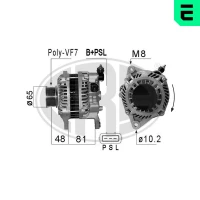 Alternator samochodowy AN512495ER