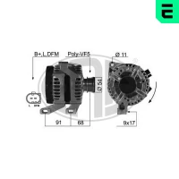 Alternator samochodowy AN538603ER