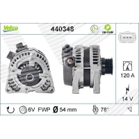 Alternator samochodowy AN551782VA