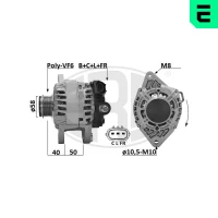 Alternator samochodowy AN591489ER