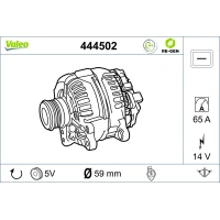 Alternator samochodowy AN631835VA