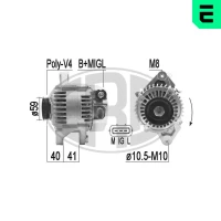 Alternator samochodowy AN762446ER