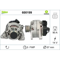 Alternator samochodowy AN844597VA
