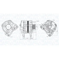 Alternator samochodowy AN864539MM
