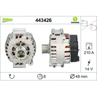 Alternator samochodowy AN894943VA