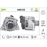 Alternator samochodowy AN912785VA