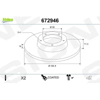 TARCZA HAMULCOWA BD005059VA