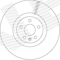 TARCZA HAMULCOWA BD089919TW