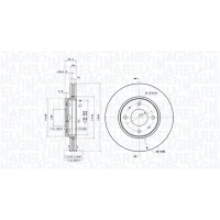 TARCZA HAMULCOWA BD118611MM