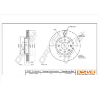 TARCZA HAMULCOWA BD177985DRV
